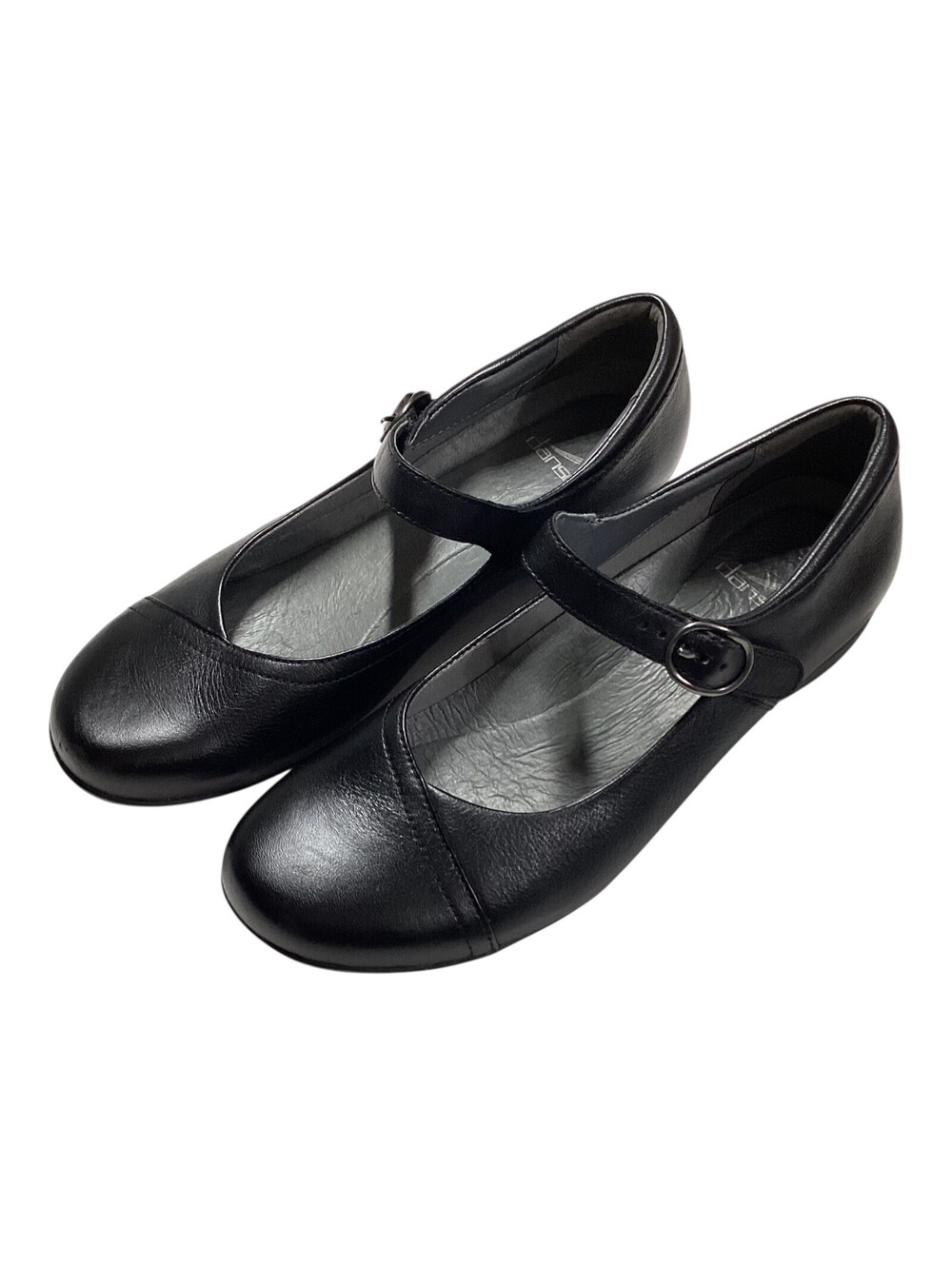 DANSKO Fawna Women's MARY JANE Shoes Comfort Leather Black Sz 39 US 8.5-9 EUC